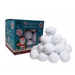 20 Indoor Snowballs