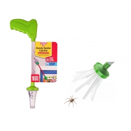 Spider Catcher Pick Up Tool Humane Long Handled Reach Crawling Insect Bug Trap