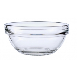 Luminarc Stackable Glass Bowls Sauce Dishes 9cm Ideal for Dips Sauce