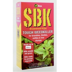 Vitax SBK Brushwood Killer Tough Weedkiller Brambles Tree Stump Nettles 250ml