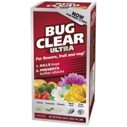 Bug Clear Ultra Concentrate Now For Fruit & Veg & Flowers Kills Bugs 200ML