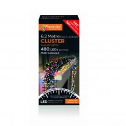 480 Multi Coloured Cluster Lights