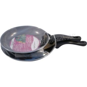 Prima 2 Pack Non Stick Frying Pan Set 20cm 23cm Gas Electric & Radient Ring