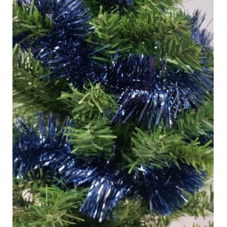 Night blue Tinsel 2.7M