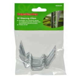 25 W Glazing Clips