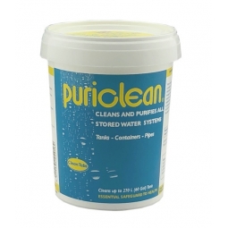 Puriclean Home Brew Equipment Cleans Purifies All Stored Water Systems 400g