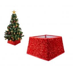 Red Sequin Tree Skirt