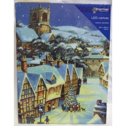 LED Canvas Carol Singers