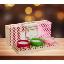 Christmas Candle Set 3pc