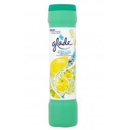 Glade Shake N Vac Carpet Freshener & Odour Neutraliser Lemon Fresh 500g