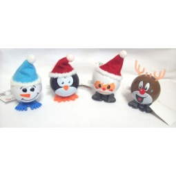 4x Wind Up Christmas Character