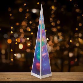 Coloured Holographic Pyramid