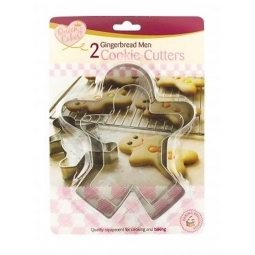 Gingerbread Men Cutters 2x