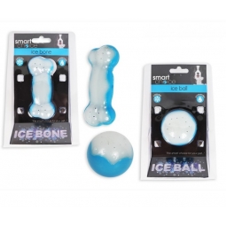 Smart Choice Ice Bone Or Ball  For Dogs  Great For Cooling And Hydrating Bone
