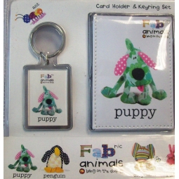 Card Holder Gift Set Puppy