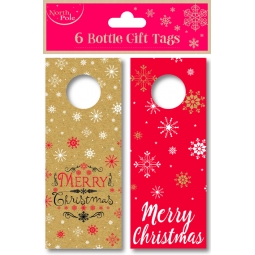 Christmas Bottle Gift Tags