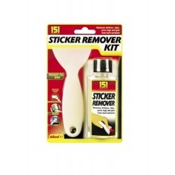 Sticky Label Sticker Remover Kit Scraper & Remover Liquid Tape Price Tags Gum