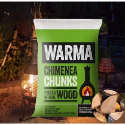 Chimenea Chunks Wood Logs