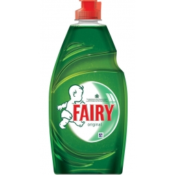 Fairy Original Green Washing Up Liquid Tough On Grease Cleaning 433ml