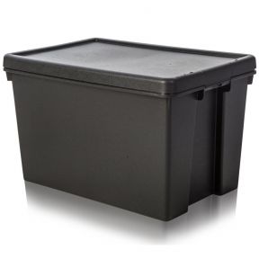 45L Black Storage Box