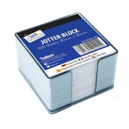 400 Loose Sheet Desk Jotter Memo Block Cube Organiser 80mm x 80mm