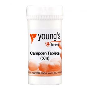 Youngs Home Brewing Wine Making 50 Campden Tablets Sterilising & Preservative