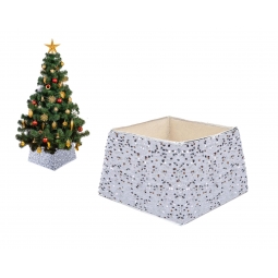 Silver Sequin Tree Skirt