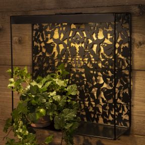 Black Bird Solar Wall Light