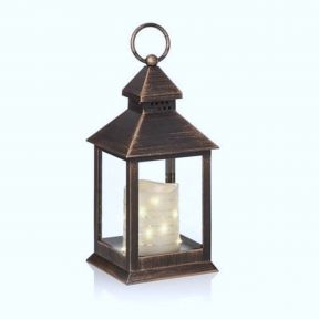 Copper Candle Lantern