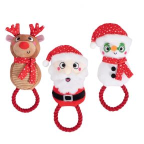 1 Festive Rope Dog Toy