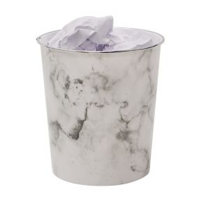 Marble Waste Paper Bin