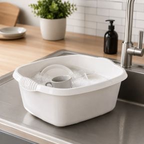 Snow White Washing Up Bowl