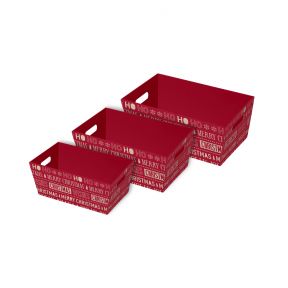 Merry Xmas Hamper Baskets