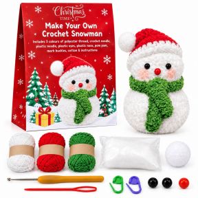 Snowman Crochet Kit