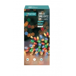200 Multi Colour LED Timerlights