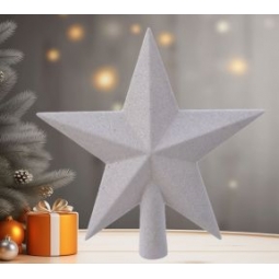 Winter White Tree Star Topper
