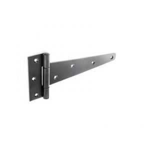 Pair of Heavy Black Hinges 400mm