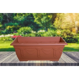 60cm Terracotta Venetian Patio Pot