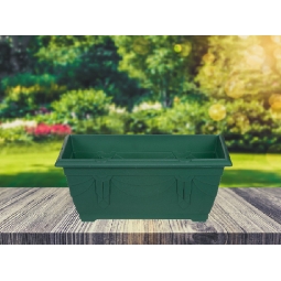 40cm Green Window Box