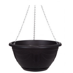 Black Venetian Hanging Basket