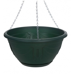 32cm Green Venetian Hanging Basket