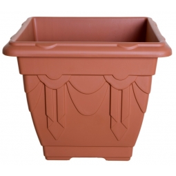 30cm Terracotta Square Venetian Pot