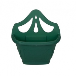 Small 31cm Venetian Wall Planter Basket Garden Pot Plastic Green Colour Pot